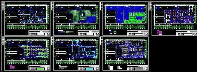 某食品公司凈化圖 免費(fèi)下載 - 暖通圖紙 - 土木工程網(wǎng)